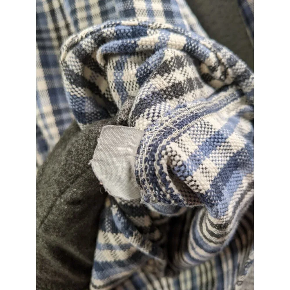 Levi's Shirt Men's XL Button Up Long Sleeve Cotton Blue Multi Plaid